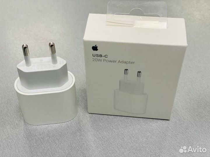 Блок питания 20W Apple адаптер USB-C/Lightning