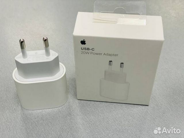 Блок питания 20W Apple адаптер USB-C/Lightning
