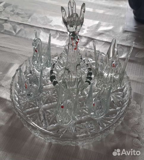 Лебедь стекло СССР