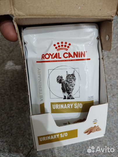 Корм для кошек royal canin urinary S/O паштет