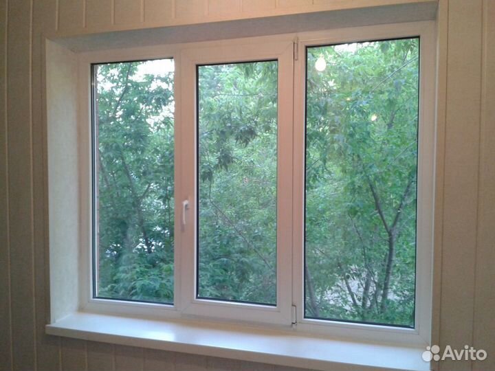 Окно пластиковые, ветражи, входные группы