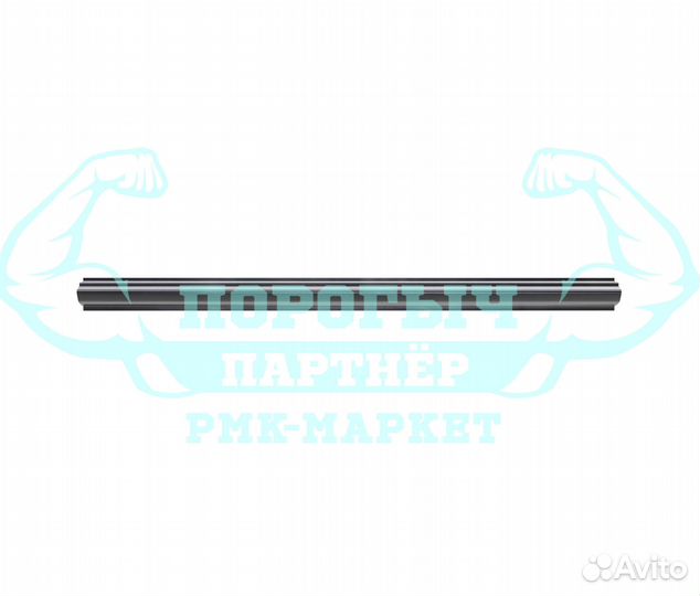 Порог Nissan Navara D22 правый