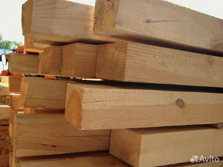 Брус из лиственницы 100x100 мм с доставкой