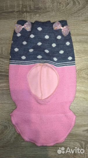 Шапочки на девочку 3-6 лет