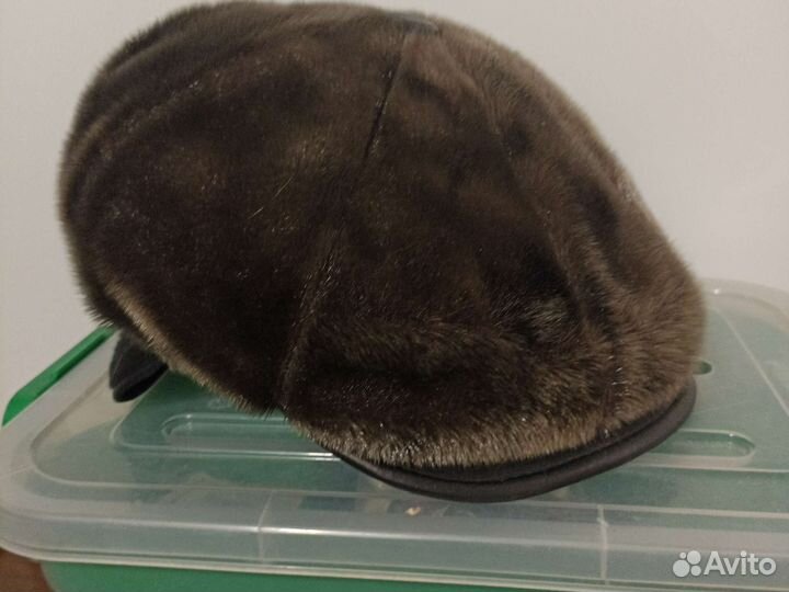 Меховая мужская кепка
