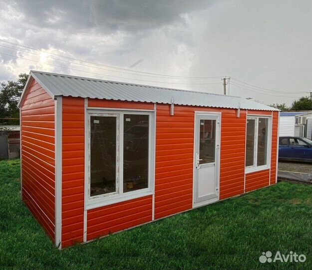 Каркасный дачный домик