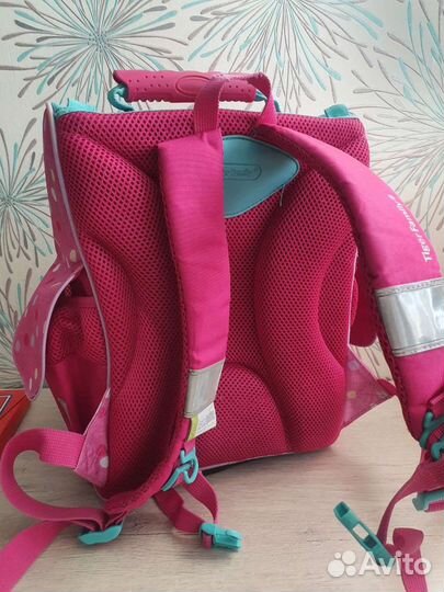 Рюкзак ранец школьный / кружков для девочки