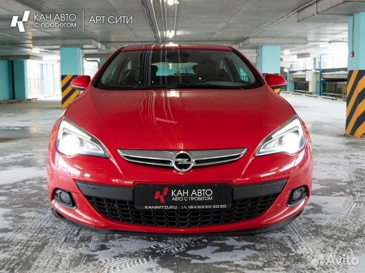 Opel Astra GTC 1.4 МТ, 2012, 104 860 км