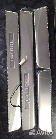 Накладки с подсветкой комплект на patrol Y62