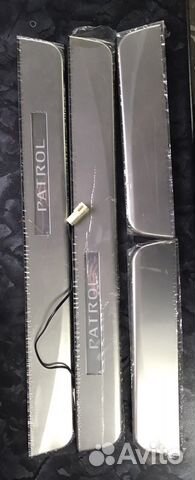 Накладки с подсветкой комплект на patrol Y62