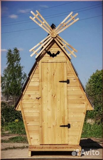 Уличный туалет прямоугольник TOM