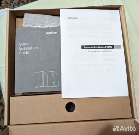 Сетевой накопитель Synology DS218j (NAS)