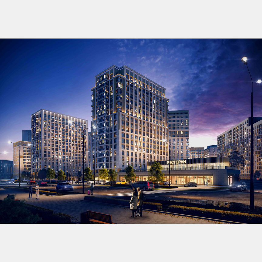 3-к. квартира, 78,5 м², 4/18 эт.