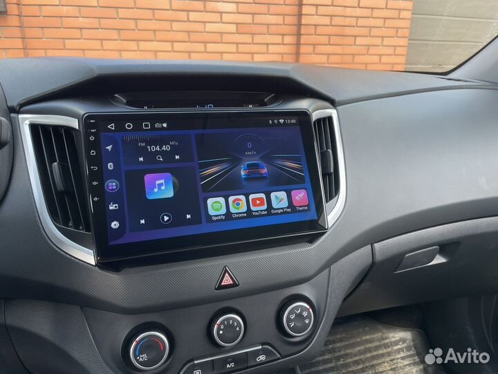 Магнитола 2 din android на hyundai Creta, ix25