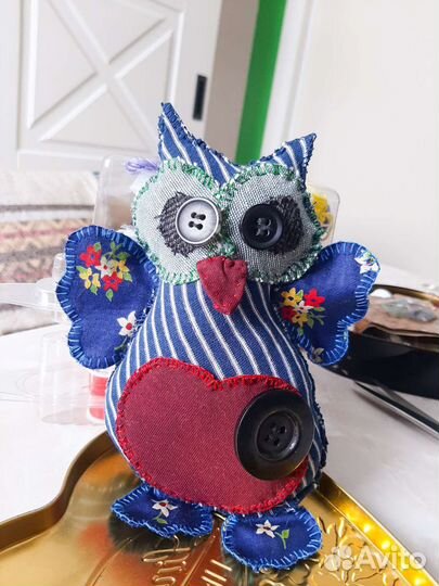 Игрушка сова ручная работа