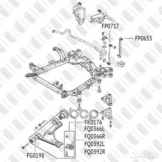 Опора шаровая opel astra G/vectra B/zafira A/OM