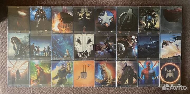 Steelbook Blu-Ray Marvel Вся коллекция Марвел