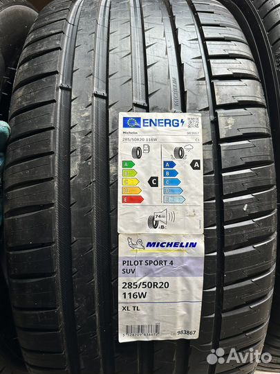 Michelin Pilot Sport 4 SUV 285/50 R20