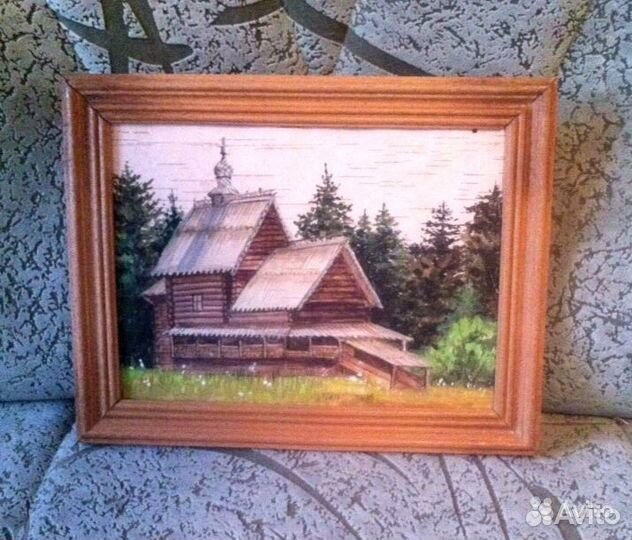 Картина на бересте