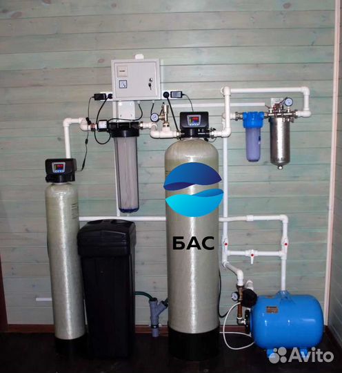 Очистка воды в доме (из скважины, водопровода)