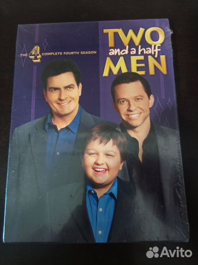 Диск с сериалом Два с половиной человека