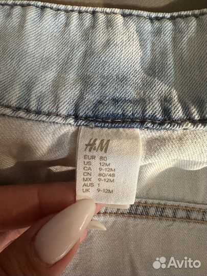 Джинсовка H&M детская 80 cм