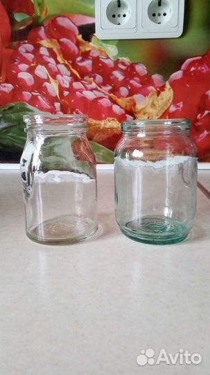 Баночки стеклянные СССР
