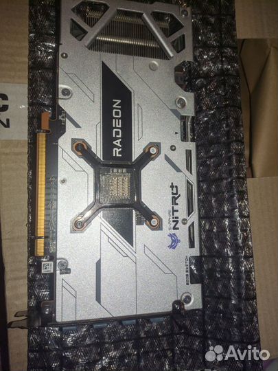 Видеокарта Sapphire rx 6600 xt nitro+ на гарантии