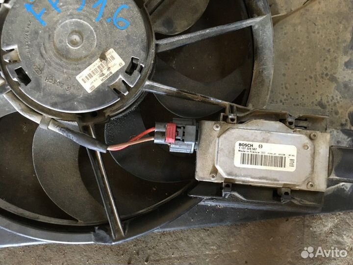 Вентилятор радиатора (Ford Focus)