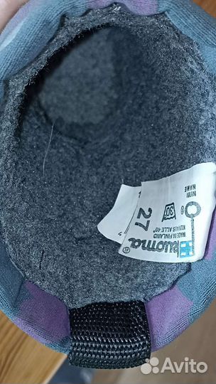 Сапоги зимние kuoma 27 для девочки