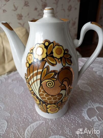 Чайник заварочный СССР Жар птица