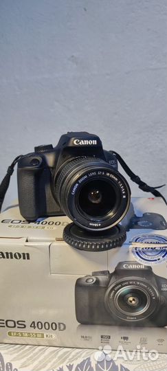 Фотоаппарат canon eos 4000d