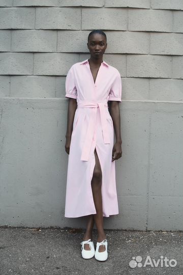 Платье Zara розовое - M
