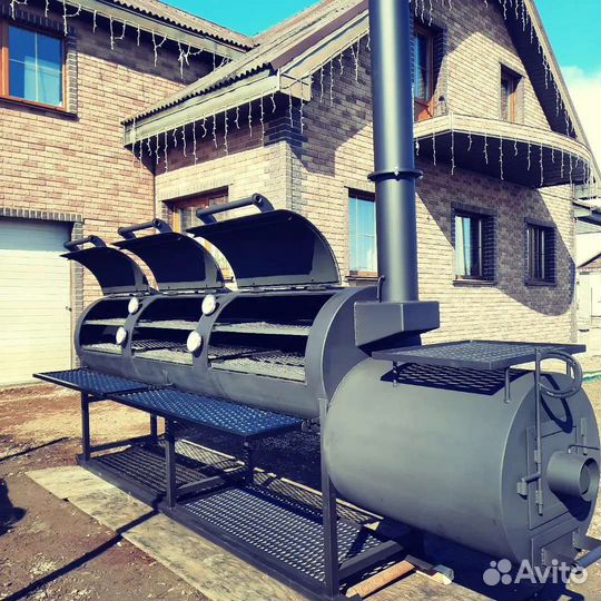 Смокер трехсекционный 630