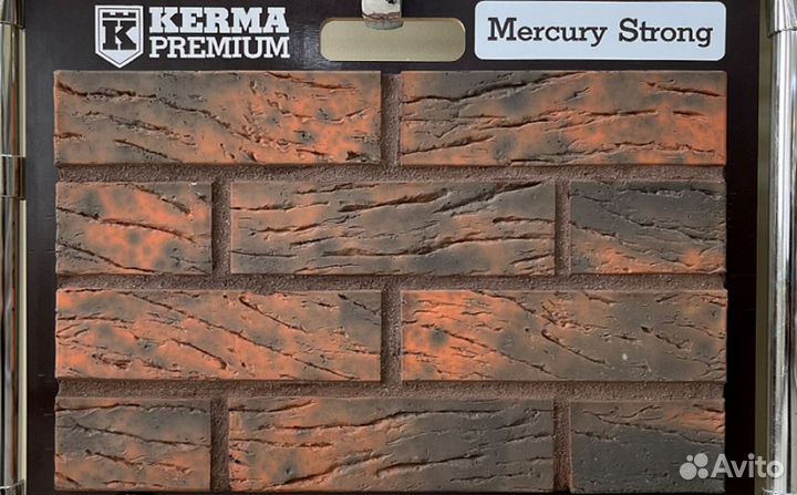 Кирпич облицовочный Mercury Strong Kerma от 10м3