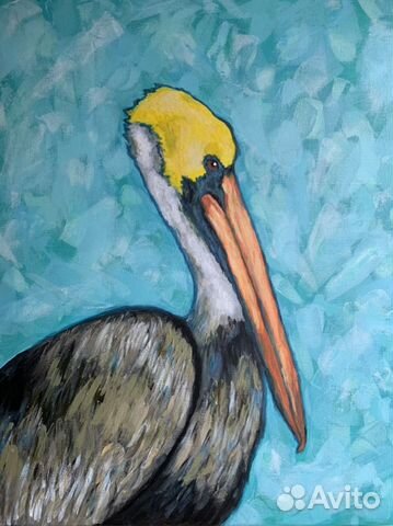 Картина холст акрил