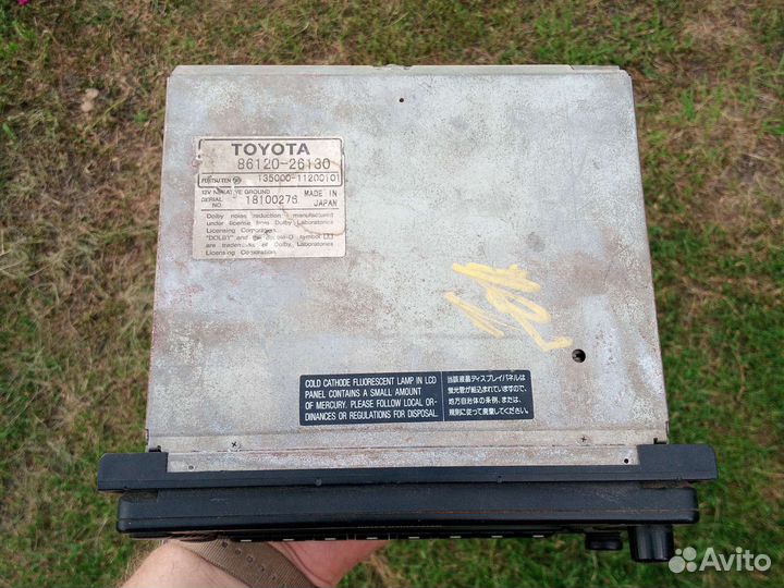 Магнитола toyota 86120-26130