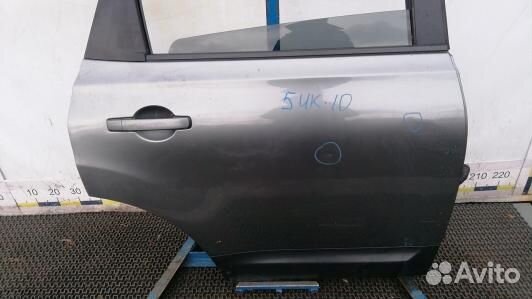 Дверь задняя правая nissan qashqai J10 +2 (5UK10FT
