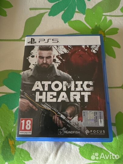 Диски на ps5 Atomic Heart