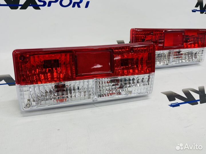 Фонари задние (красно-белые) для ваз 2105, 2107