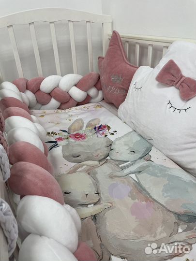 Бортики в кроватку