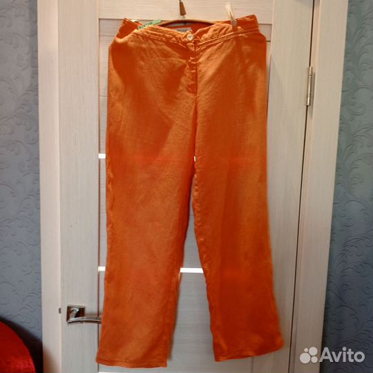Брюки женские лен 50 52