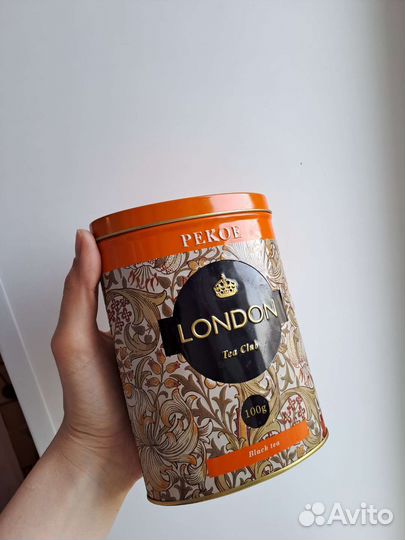 Жестяные банки для хранения сыпучих продуктов, чая