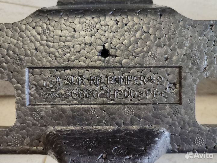 Вкладыш Абсорбер заднего бампера kia ceed