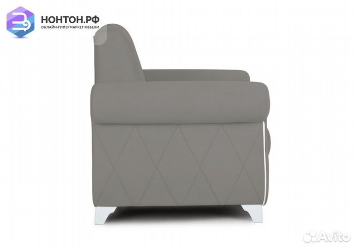 Кресло Роуз серо-бежевое