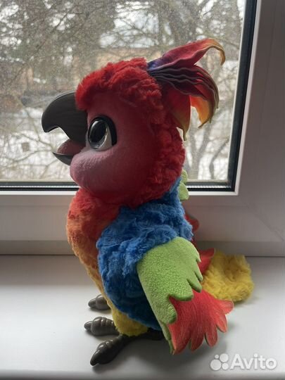 Furreal friends попугай