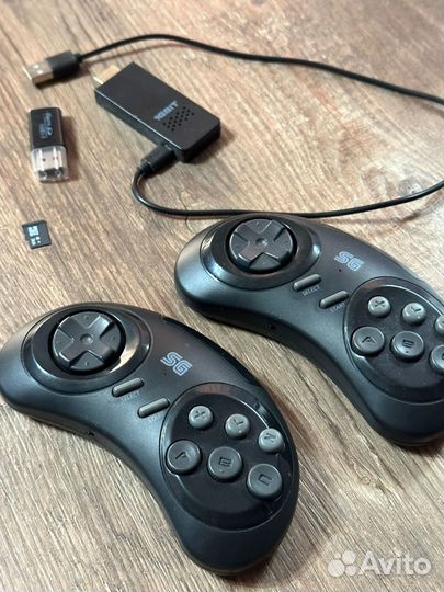 Игровая приставка 4K HD Ретро sega 2 в 1 (8 + 16 B