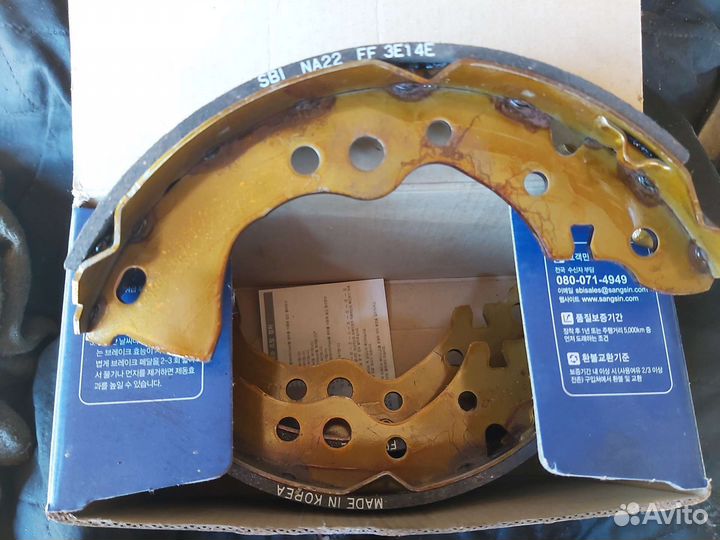 Тормозные колодки nissan альмера классик