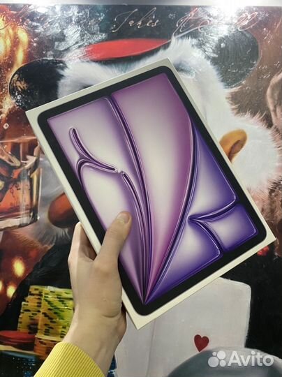 iPad Air 11 M2 128 Purple Wi Fi
