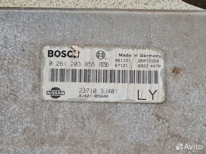 Эбу двс nissan primera P11